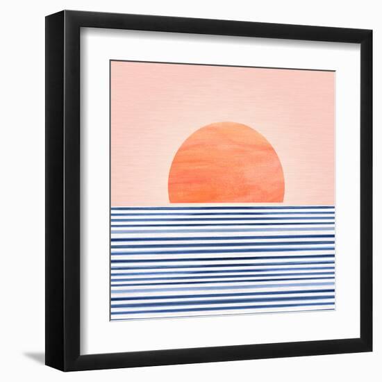 Minimal Sunrise Ii-Unknown Unknown-Framed Art Print