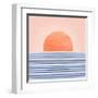 Minimal Sunrise Ii-Unknown Unknown-Framed Art Print