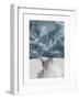 Minimalism, contemporary art collage-Volodymyr Melnyk-Framed Art Print