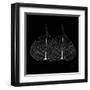 Minimalism in Black II-Patricia Pinto-Framed Art Print