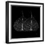 Minimalism in Black II-Patricia Pinto-Framed Art Print