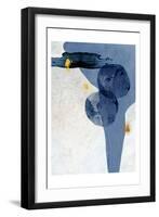 Minimalist Abstract-Urban Epiphany-Framed Art Print