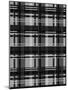 Minimalist Black and Whit Plaid 04-LightBoxJournal-Mounted Giclee Print