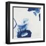 Minimalist Blue & White I-Jodi Fuchs-Framed Art Print