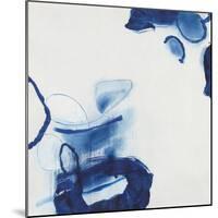 Minimalist Blue & White I-Jodi Fuchs-Mounted Art Print
