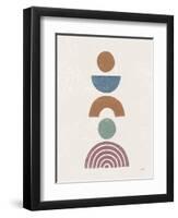 Minimalist Boho II Dark-Moira Hershey-Framed Art Print