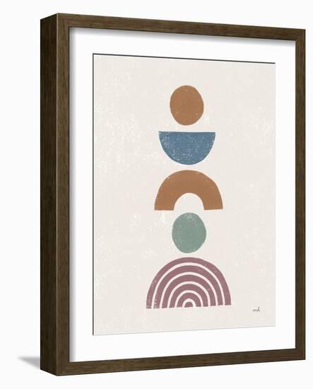 Minimalist Boho II Dark-Moira Hershey-Framed Art Print