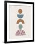 Minimalist Boho II Dark-Moira Hershey-Framed Art Print