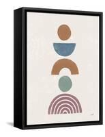 Minimalist Boho II Dark-Moira Hershey-Framed Stretched Canvas