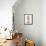 Minimalist Boho II Dark-Moira Hershey-Framed Stretched Canvas displayed on a wall