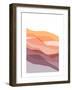 Minimalist Desert Landscape-null-Framed Art Print