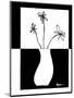 Minimalist Flower in Vase IV-Jennifer Goldberger-Mounted Art Print