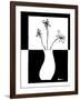 Minimalist Flower in Vase IV-Jennifer Goldberger-Framed Art Print