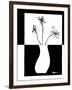 Minimalist Flower in Vase IV-Jennifer Goldberger-Framed Art Print