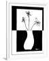 Minimalist Flower in Vase IV-Jennifer Goldberger-Framed Art Print