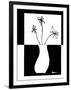Minimalist Flower in Vase IV-Jennifer Goldberger-Framed Art Print
