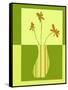 Minimalist Flowers in Green III-Goldberger & Archie-Framed Stretched Canvas