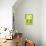 Minimalist Flowers in Green III-Goldberger & Archie-Stretched Canvas displayed on a wall