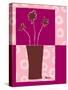 Minimalist Flowers in Pink III-Goldberger & Archie-Stretched Canvas