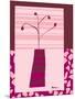 Minimalist Flowers in Pink IV-Goldberger & Archie-Mounted Art Print