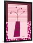 Minimalist Flowers in Pink IV-Goldberger & Archie-Framed Art Print