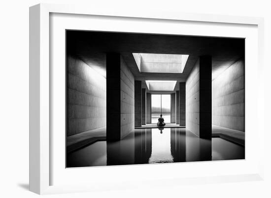 Minimalist Meditation-Antonyus Bunjamin (Abe)-Framed Giclee Print