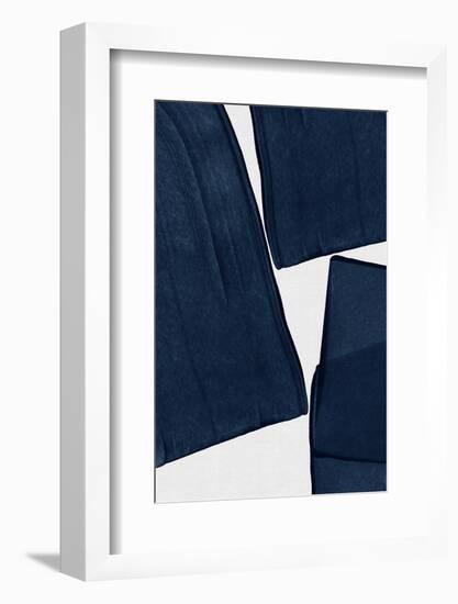 Minimalist Painting Blue III-Orara Studio-Framed Photographic Print