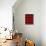 Minimalist Red Plaid Design 01-LightBoxJournal-Giclee Print displayed on a wall
