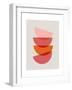 Minimalist Stacked Bowls 3-null-Framed Art Print