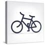 Minimalistic Bicycle Icon-pashabo-Stretched Canvas