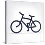 Minimalistic Bicycle Icon-pashabo-Stretched Canvas