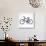 Minimalistic Bicycle Icon-pashabo-Art Print displayed on a wall