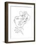 Minimalistic Line Art-Jesse Keith-Framed Art Print