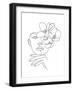 Minimalistic Line Art-Jesse Keith-Framed Art Print