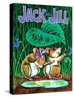 Minimumbrella - Jack and Jill, April 1972-Barbara Yeagle-Stretched Canvas