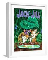 Minimumbrella - Jack and Jill, April 1972-Barbara Yeagle-Framed Giclee Print