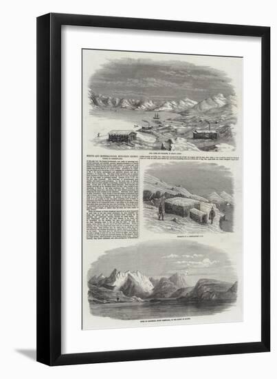 Mining and Mineralogical Exploring Expeditions in Greenland-null-Framed Giclee Print