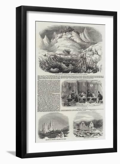 Mining and Mineralogical Exploring Expeditions in Greenland-null-Framed Giclee Print