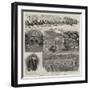 Mining and Vineyarding in the Far West-null-Framed Giclee Print