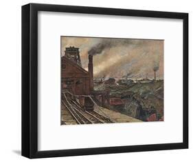 Mining Area, Germany-null-Framed Art Print