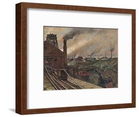 Mining Area, Germany-null-Framed Art Print