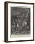 Mining at Johannesburg, Natives on the Way to their Work-Melton Prior-Framed Giclee Print