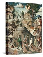 Mining Landscape, 1521-Hans Hesse-Stretched Canvas