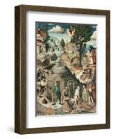 Mining Landscape, 1521-Hans Hesse-Framed Giclee Print