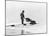 Mining on Beach at Nome, Alaska Photograph - Nome, AK-Lantern Press-Mounted Art Print