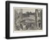 Mining Operations at Pahang, in the Malay Peninsula-Charles Auguste Loye-Framed Giclee Print