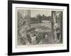 Mining Operations at Pahang, in the Malay Peninsula-Charles Auguste Loye-Framed Giclee Print