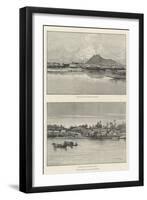 Mining Operations in the Malay Peninsula-Charles Auguste Loye-Framed Giclee Print