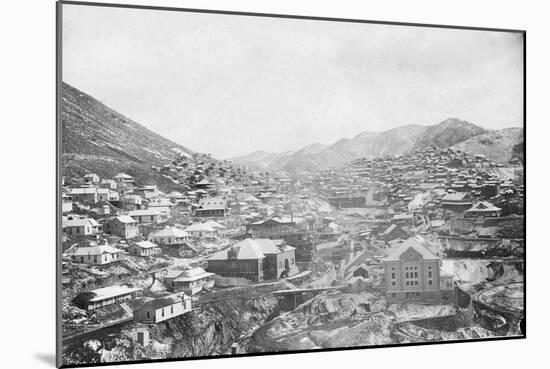 Mining Town Morenci, Arizona Territory-null-Mounted Premium Giclee Print