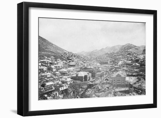 Mining Town Morenci, Arizona Territory-null-Framed Art Print